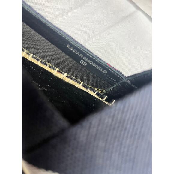 Burberry Navy Check Espadrilles Size 8.5/ 39 - Picture 6 of 9